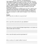 Substance Abuse Recovery Worksheets  Yooob Or Substance Abuse Worksheets For Adults