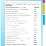 Suffixes  Adjectives Formed From Nouns And Verbs Worksheet  Free Along With Suffix Ly Worksheet Pdf