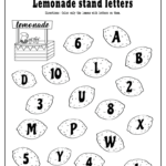 Summer Lemonade Fun Letter Recognition Worksheets Pdf Set For Free Throughout Alphabet Recognition Worksheets For Kindergarten