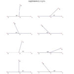 Supplementary Angles A Along With Finding Missing Angles Worksheet