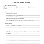 Supreme Court Case Study 1 Worksheet Answers  Affordable Or Landmark Supreme Court Cases Worksheet