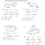 Surface Area And Volume Worksheets Grade 10  Briefencounters Throughout Surface Area Worksheet Pdf