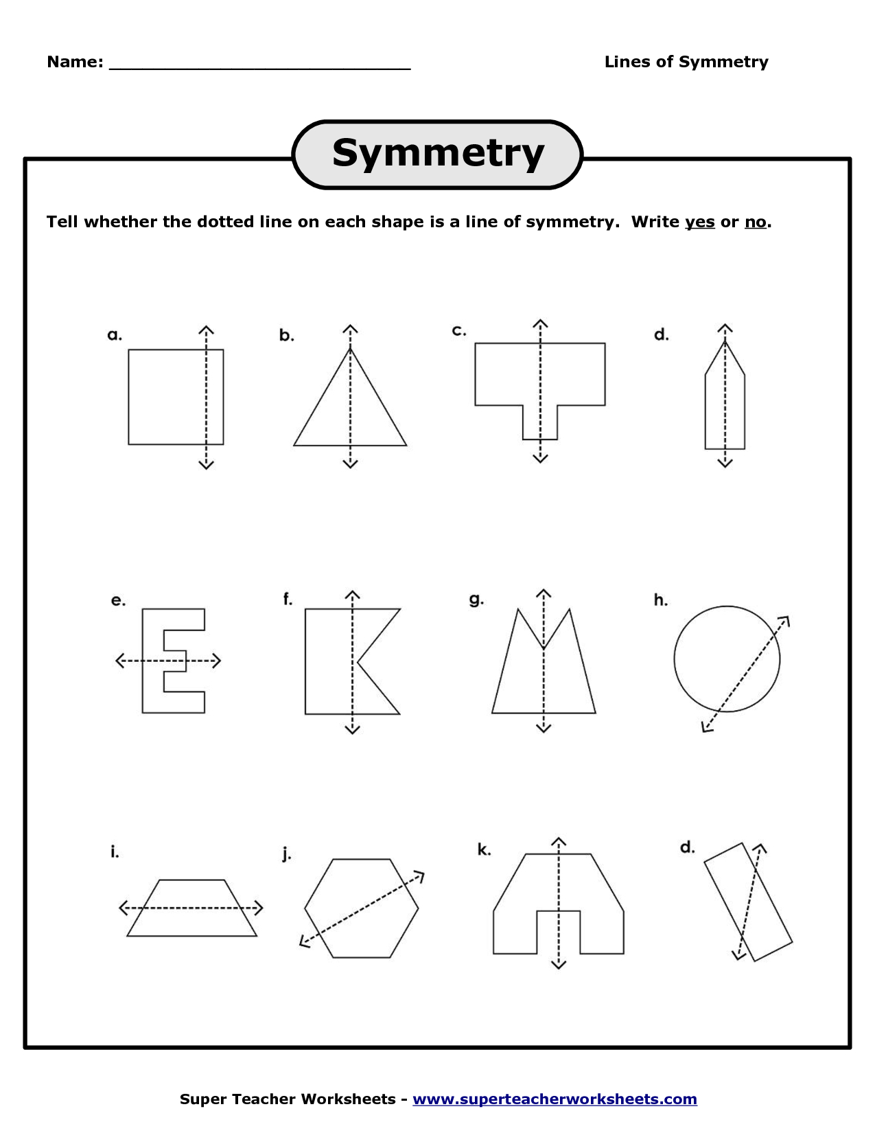 Symmetry Worksheets For High School Math  Razhayesheitanparastan As Well As Symmetry Worksheets For High School