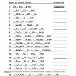 Synthesis And Decomposition Reactions Worksheet Answers Regarding Neutralization Reactions Worksheet Answers