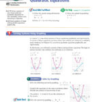 Systems Of Linear And Quadratic Equations  Phschool Pages 1  6 Within Solving Linear Quadratic Systems Worksheet