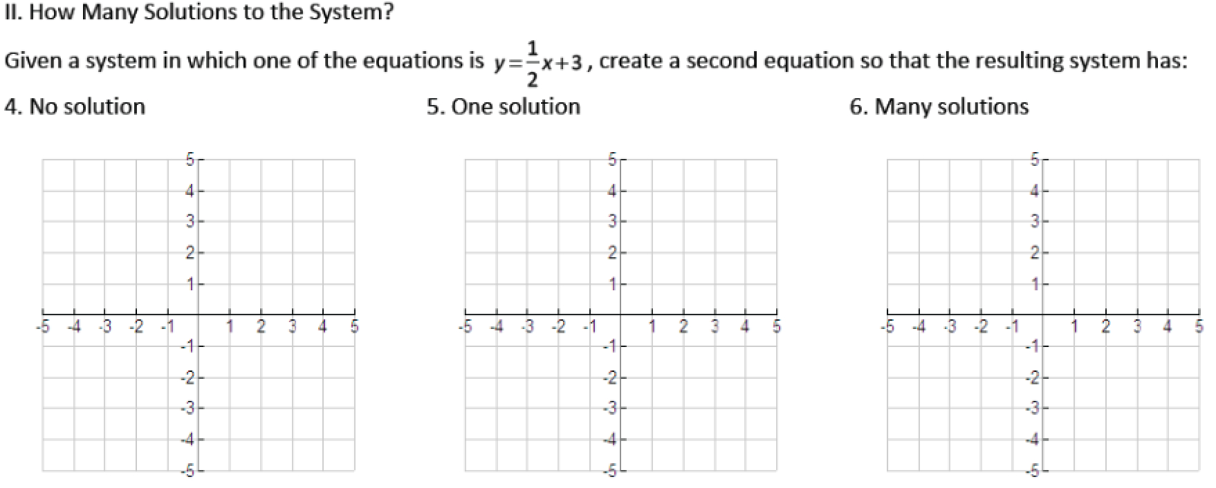 Systems Of Linear Equations Activity  Easing The Hurry Syndrome With Regard To Systems Of Equations Activity Worksheet