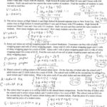 Systems Of Linear Equations Word Problems Worksheet Answers Regarding Systems Word Problems Worksheet