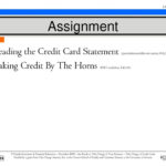 Take Charge Of Credit Cards  Ppt Download Regarding Credit Card Statement Worksheet