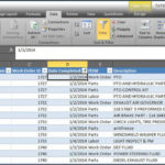 Tatems Fleet Maintenance Software Import To Quickbooks Spreadsheet ... Throughout Fleet Inventory Spreadsheet