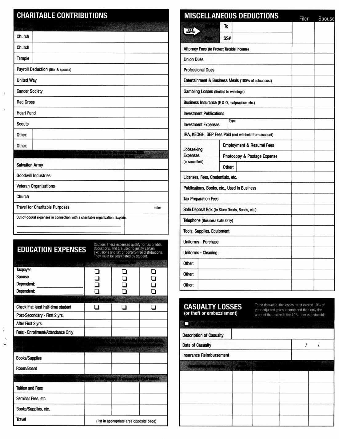 Tax Organizer Worksheet Client New Smallplate Excel Invoice With Income Tax Organizer Worksheet