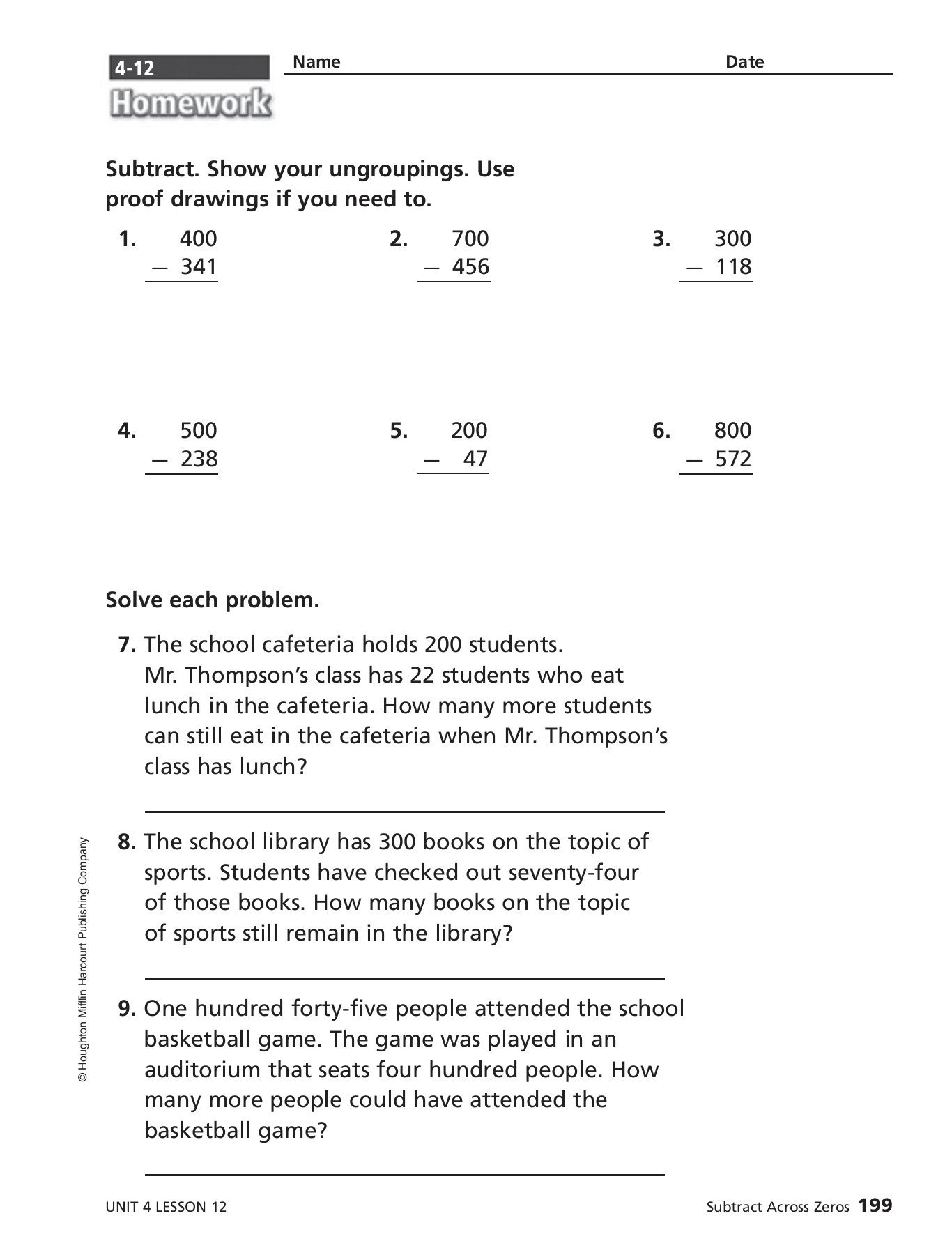 Teachers Guide For Workbook 3 Pages 201  250  Text Version  Fliphtml5 Intended For Houghton Mifflin Harcourt Publishing Company Math Worksheet Answers