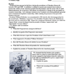Teddy Roosevelt Square Deal For America 55 Regarding Teddy Roosevelt Square Deal Worksheet
