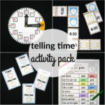 Telling Time Activity Pack  The Stem Laboratory For Stem Activity Worksheets