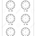 Telling Time Telling The Time Practice For Children Time Worksheets Together With Learning To Tell The Time Worksheets