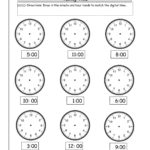 Telling Time Worksheets From The Teacher's Guide And Telling Time Worksheets Printable