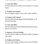 Text Structure Worksheet 9  Answers With Text Structure Worksheet Answers