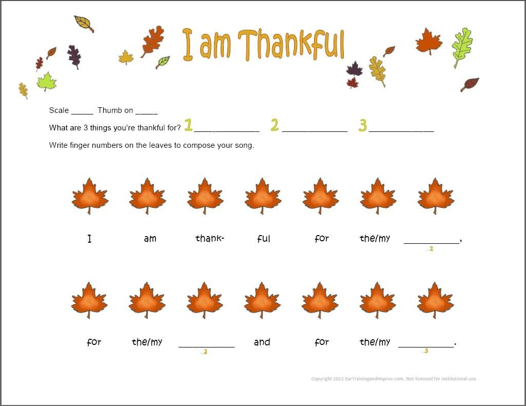 Thanksgiving Music Worksheets  9 Fun Free Printables For Kids Together With Piano Theory Worksheets