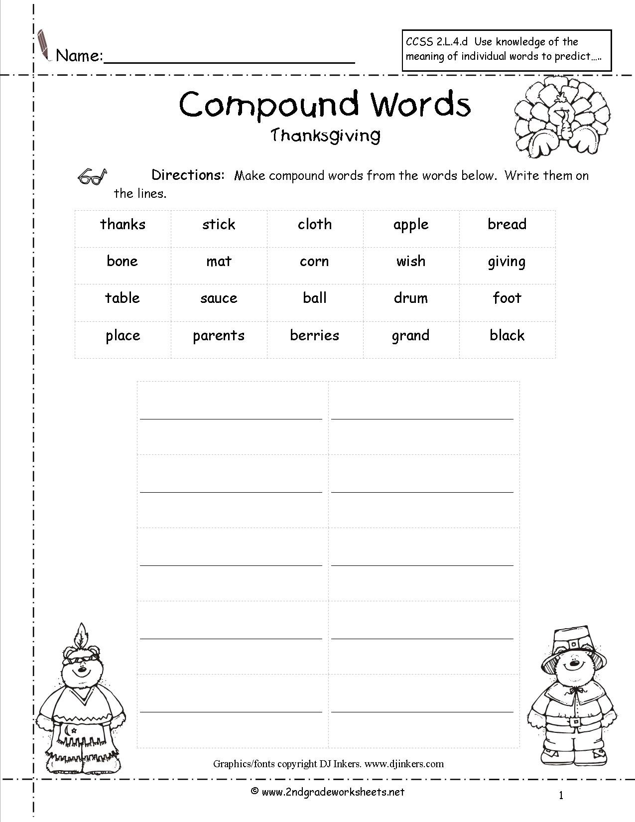 Thanksgiving Printouts And Worksheets For Free Thanksgiving Worksheets For Reading Comprehension