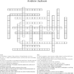 The Age Of Jackson Crossword  Wordmint In The Age Of Jackson Section 3 Worksheet Answers