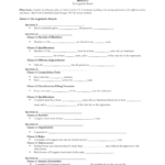The Articles Of The Constitution Worksheets Answer Key With Regard To The Executive Branch Worksheet Answer Key