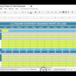 The Business Spreadsheet Template For Self Employed Accounting ... Pertaining To Business Accounting Spreadsheet Template