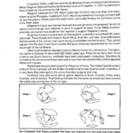 The Continental Drift Theory For Mark Twain Media Inc Publishers Worksheets Answers