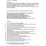 The Crucible Webhunt Intended For In Search Of History Salem Witch Trials Worksheet Answers