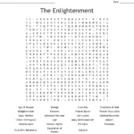 The Enlightenment Crossword Puzzle  Wordmint And The Enlightenment Worksheet Answer Key