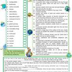 The Environment  Vocabulary Practice Worksheet  Free Esl Printable In Energy Vocabulary Worksheet
