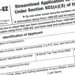 The Ez Way To Form A Charitable Organization For Form 1023 Ez Eligibility Worksheet
