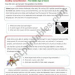 The Golden Age Of Islam  Esl Worksheetmouradhope In Islam Empire Of Faith Part 1 Worksheet Answers