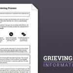 The Grieving Process Worksheet  Therapist Aid In Grief And Loss Worksheets