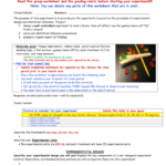 The Gummy Bear Project Project Worksheet Also Gummy Bear Experiment Worksheet
