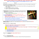 The Gummy Bear Project Project Worksheet Ap Statistics Group Project Throughout Gummy Bear Experiment Worksheet