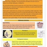 The History Of Halloween Worksheet  Free Esl Printable Worksheets Throughout History Of Halloween Worksheet Answers