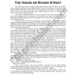 The House On Mango Street  Esl Worksheetmfzmoura For House On Mango Street Worksheets