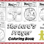 The Lord's Prayer For Kids  Free Lessons  Coloring Pages In Our Father Prayer Worksheet