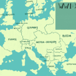 The Major Alliances Of World War I Within Europe After World War 1 Map Worksheet Answers