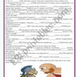 The Odysseythe Cyclops Polyphemus3Simple Past  Esl Worksheet And The Odyssey Worksheets
