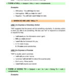 The Simple Future Grammar Guide Worksheet  Free Esl Printable Together With Grammar Complements Worksheet