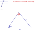 The Sine Rule  The Ambiguous Case – Geogebra As Well As Law Of Sines Ambiguous Case Worksheet