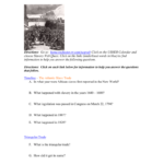 The Slave Tradestudent Worksheet With Regard To The Atlantic Slave Trade Worksheet Answers