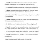 Theme Worksheet 2  Answers Along With Theme Worksheet 4