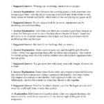 Theme Worksheet 3  Answers Intended For Finding The Theme Of A Story Worksheets