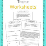 Theme Worksheets Examples  Description For Kids Or Main Idea Worksheets Middle School
