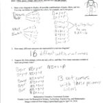 Theoretical Probability Worksheet Math Magnificent Math Tree Diagram As Well As 7Th Grade Probability Worksheets
