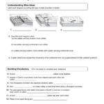 Theory Of Plate Tectonics Worksheet Intended For Plate Tectonics Worksheet