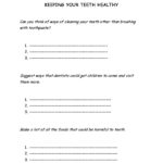These Worksheets Give Tips For Healthy Eating Each Worksheet For Elementary Health Worksheets