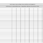 This Printable Finance Paper, Like That Found In A Columnar Pad, Is ... For Printable Blank Spreadsheet With Lines