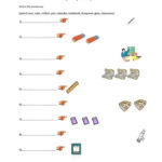 Thisthatthesethoseclassroom Objects Worksheet  Free Esl Throughout This That These Those Worksheet